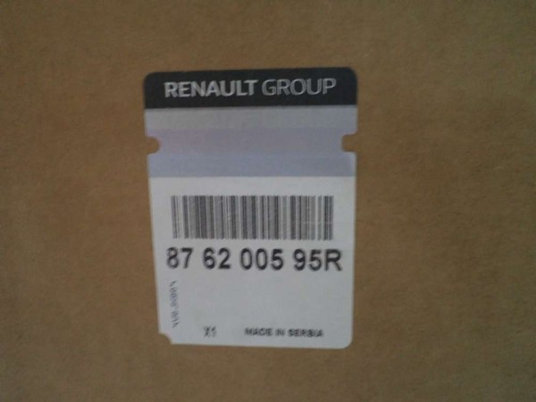 Renault Sağ Ön Koltuk Sırt Kılıfı Orjinal 876200595R YP (8B110)