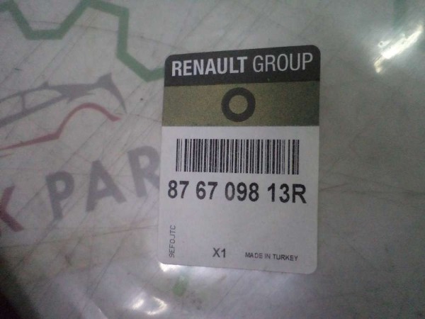 Renault Sol Ön Koltuk Sırt Kılıfı Orj 876709813R YP (8B110)