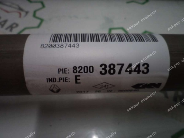 Renault Vel Satis Sağ Ön Aks Orj 8200387443 YP (HF130)