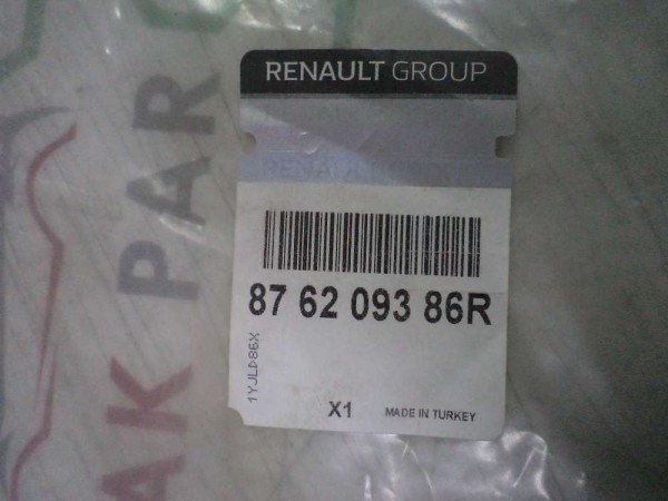 Renault Clio 4 Sağ Ön Koltuk Sırt Kılıfı Orjinal 876209386R YP (8B110)