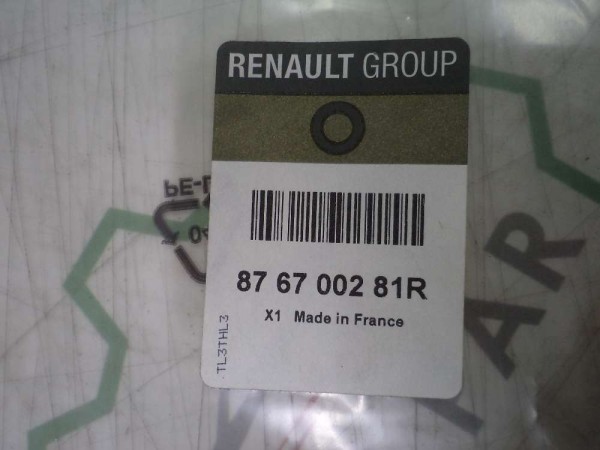 Renault Captur Sol Ön Koltuk Sırt Kılıfı Orjinal 876700281R YP (8B110)