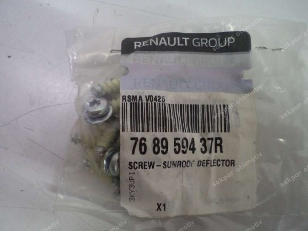 Renault Talisman Ön tamponlar Bağlantı Civatası Orj 768959437R YP (GA135)