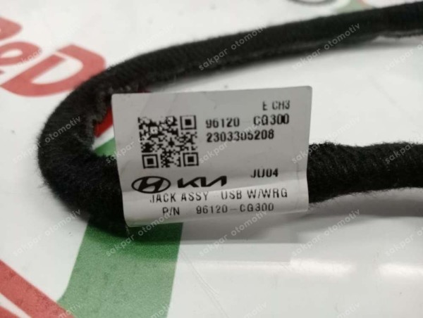 Hyundai Staria Usb Grişi Bağlantı Kablosu Komple 96120-CG300 SP YP (ZA124)