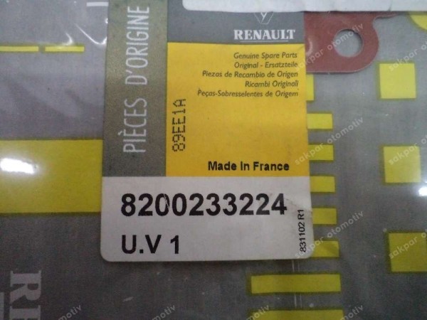 Renault Kangoo 1 Twingo 1 Devirdaim Su Pompası Contası 8200233224 YP (DB1312)