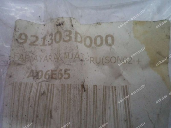 Hyundai Getz Far Ayar Aktüatörü Orj 921303D000 YP (DE129)