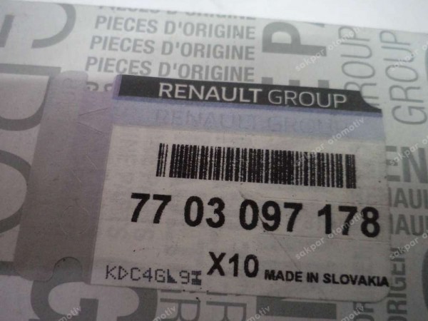 Renault R9 R12 Sinyal Ampulü Orj 7703097178 YP  (AC122)