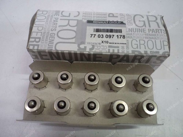 Renault R9 R12 Sinyal Ampulü Orj 7703097178 YP  (AC122)