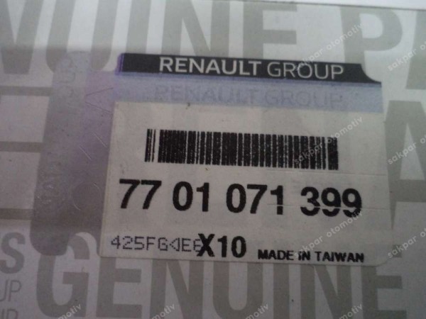 Renault Koleos 2 Arka Sis Farı Ampulü Orj 7701071399 YP  (AC122)