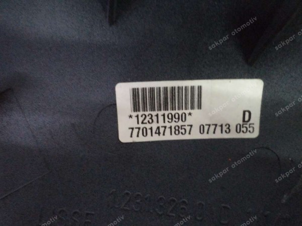 Renault Clio Megane Sağ Ayna Kapağı Orj 7701471857 YP (DC126)