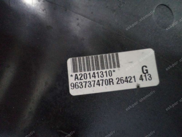 Renault Megane 4 Sol Ayna Kapağı Orj 963737470R YP (DC126)