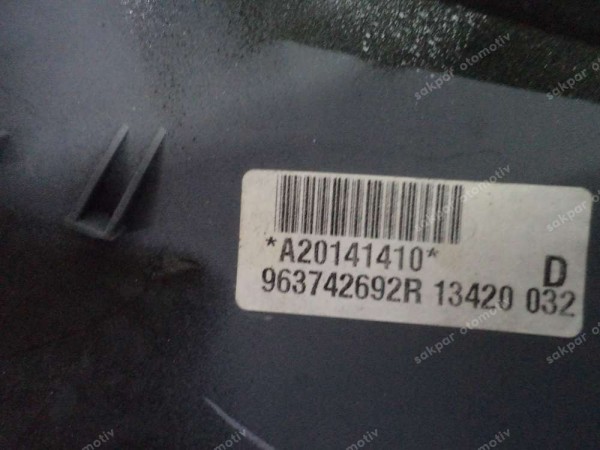 Renault Megane 4 Sağ Ayna Kapağı Orj 963742692R YP (DC126)