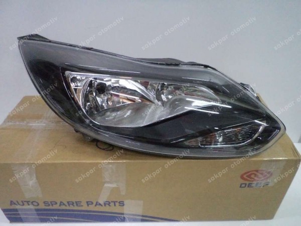 Ford Focus 3 Sağ Far (Siyah Zemin Motorlu) BM51-13W029-RB YS YP