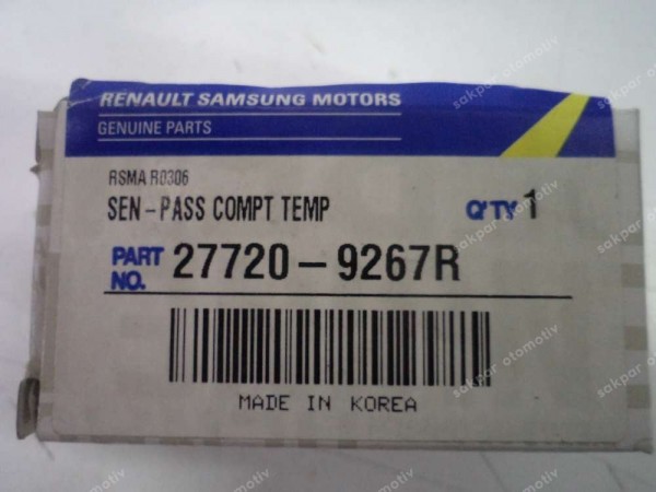 Renault Koleos 2 Sıcaklık Kaptörü 27720-9267R YP (DB1312)