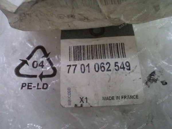Renault Clio 3 Viraj Demir Lastiği 7701062549 YP (DB1312)