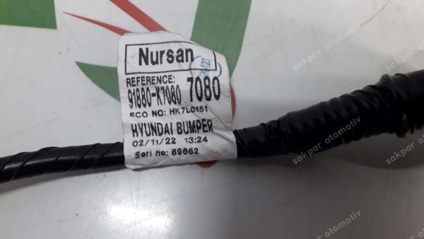 Hyundai İ10 Arka Tampon Tesisatı 91880-K7080 SP YP (ZB122)