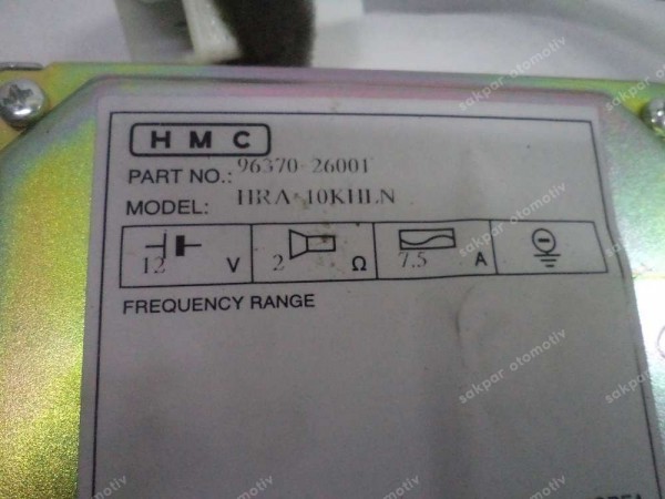 Hyundai Santa Fe Amfi Orjinal 96370-26001 YP (GH120)