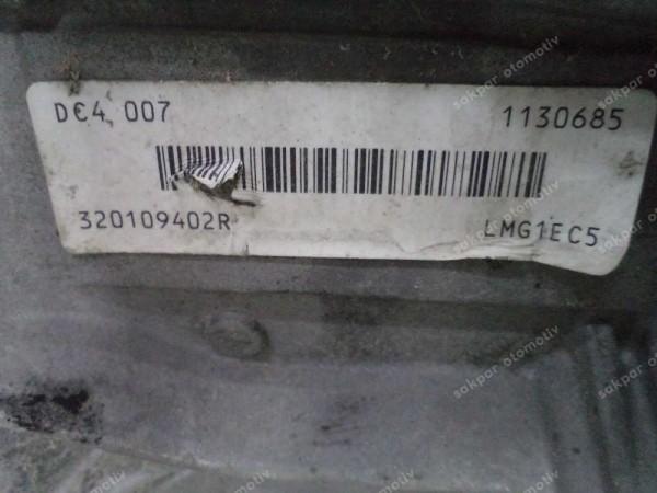 Renault Kadjar Otomatik Şanzıman DC4 007 320109402R CP HP