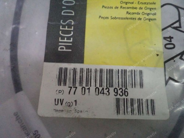 Renault Megane 1 Airbag Beyin Kablosu 7701043936 YP (ZB124)