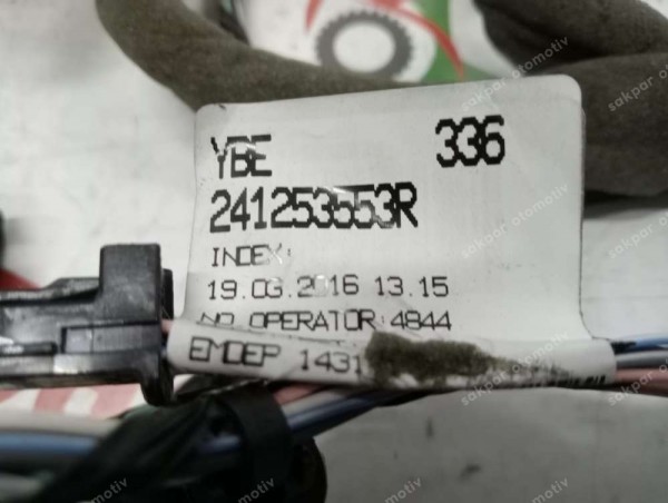 Renault Fluence Sağ Ön Kapı Kablo Tesisatı Orj 241253553R CP (ZB125)