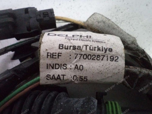 Renault Megane 1 Sol Kapı Kablo Tesisatı Orj  7700287192 CP (ZB126)