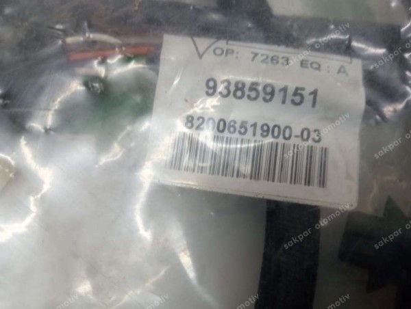 Renault Trafic 2 Fan Motor Tesisatı Orj  8200651900 YP (ZB127)