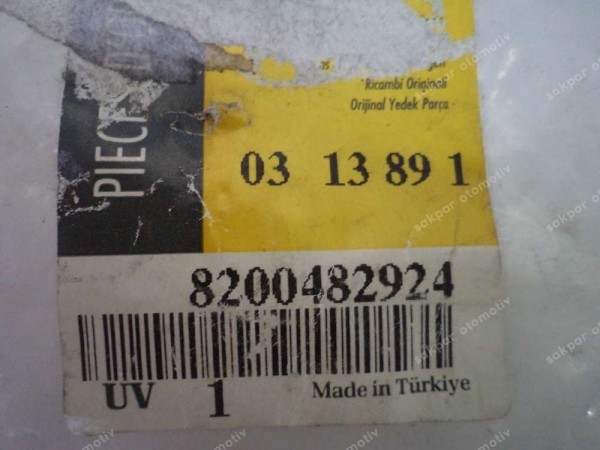 Renault Kangoo Sol Bagaj Kapak Kablosu Tesisatı 8200482924 YP (ZB131)