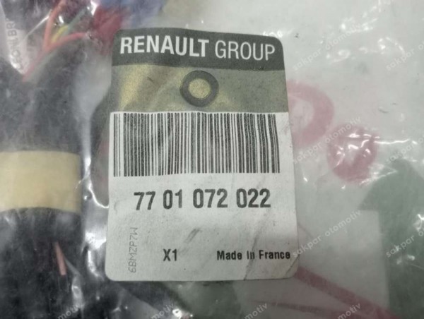 Renault Clio 3 Sol Ön Koltuk Kabloları 7701072022 YP (ZB131)