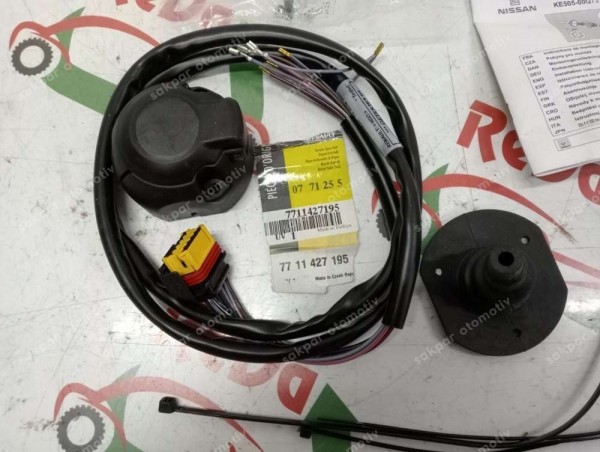 Renault Master 3 Atremli 7 Pimli Broşlu Modüllü Römork Bağlantı Kablosu Tesisatı 7711427195 YP (ZB131)