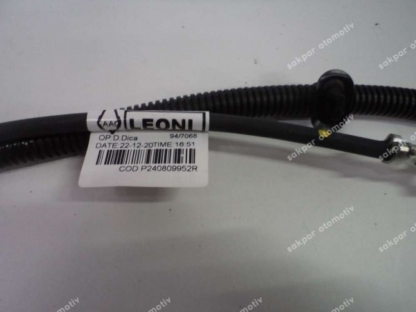Renault Clio Symbol Sandero 2 Akü Şase Kablosu Orj 240809952R YP (ZB132)