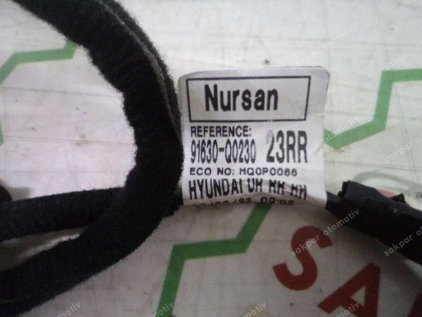 Hyundai İ20 Bayon Sağ Arka Kapı Tesisatı Orj 91630-Q0230 SP YP (ZB133)