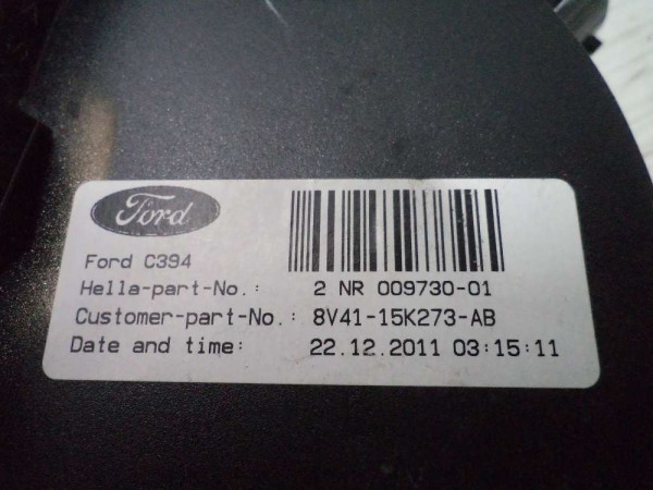 Ford Kuga Focus HB Arka Sis Farı Lambası Sol Kedi Gözü Lens (ÇATLAK VAR) 8V41-15K 273-AB / 8M51-15501 HP YP (AB125)