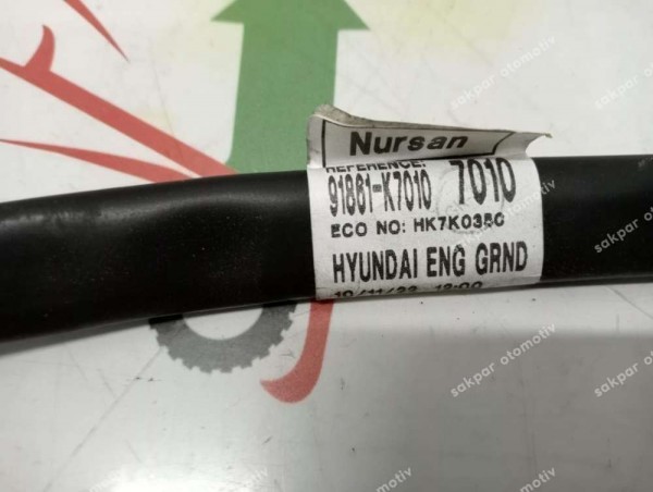 Hyundai İ10 1.0 Şase Kablosu 91861-K7010 SP YP (ZB133)