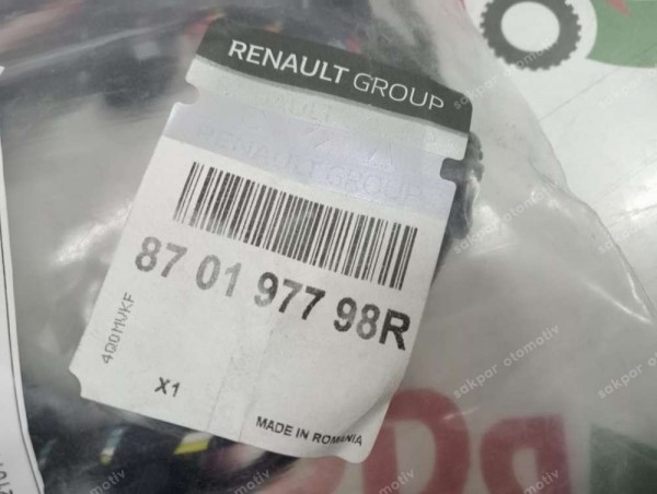 Dacia Duster Sağ Koltuk Kablosu Kemer Soketi 870197798R YP (ZB133)