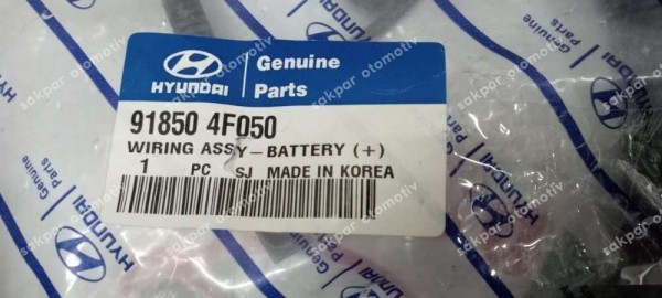 Hyundai H-100 Kamyonet Akü Tesisatı Kablosu 91850-4F050 YP (ZB134)