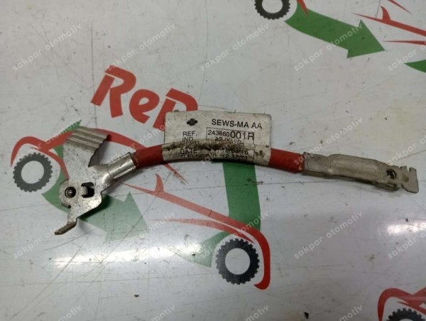 Renault Megane 3 Akü + Pozitif Şarj Kablosu 243860001R CP (ZB135)