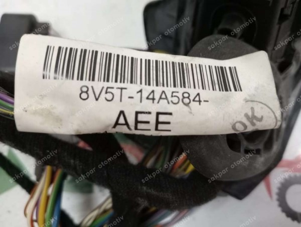 Ford Fiesta Sol Arka Kapı Elektrik Tesisatı Kablosu 8V5T-14A584-AEE CP (ZB136)