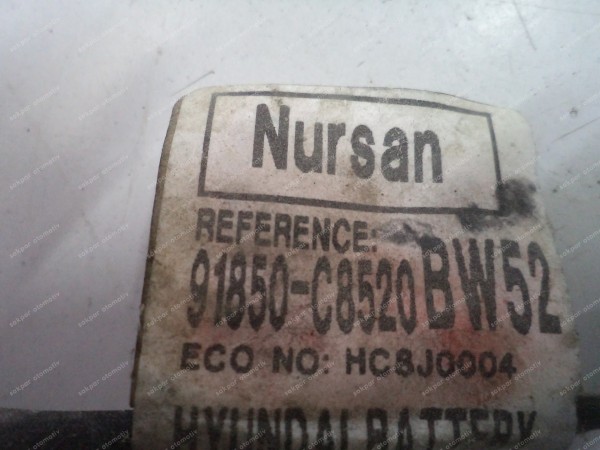 Hyundai İ20 Akü Kablosu Tesisatı 91850-C8520 CP (ZB111)