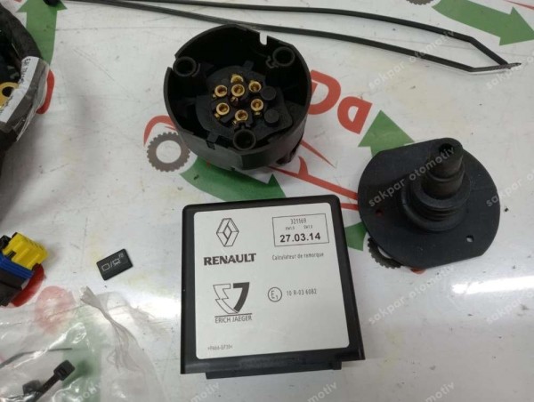 Renault Fluence 7 Broşlu Kablo Çeki Römork Bağlantı Tesisatı 7711426691 YP (ZB112)