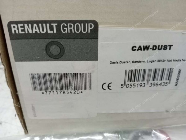 Dacia Duster Sandero Logan 2012 Kenwod Multi Montaj Aparatı Bağlantı Seti 7711785420 YP (ZB112)