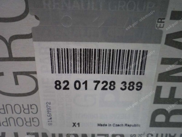 Renault Express 13 Bronşlu Çeki Demiri Kablo Tesisatı Orj 8201728389 YP (ZB112)