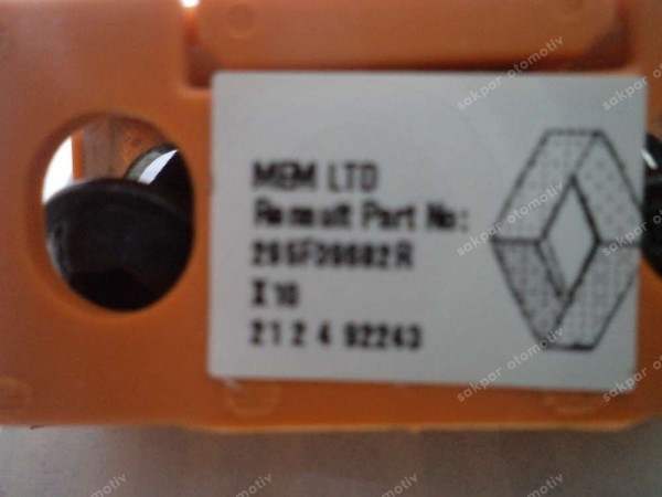 Renault Zoe Akü Modülü Bağlantı Plakası Orj 295F39682R YP (DB124)