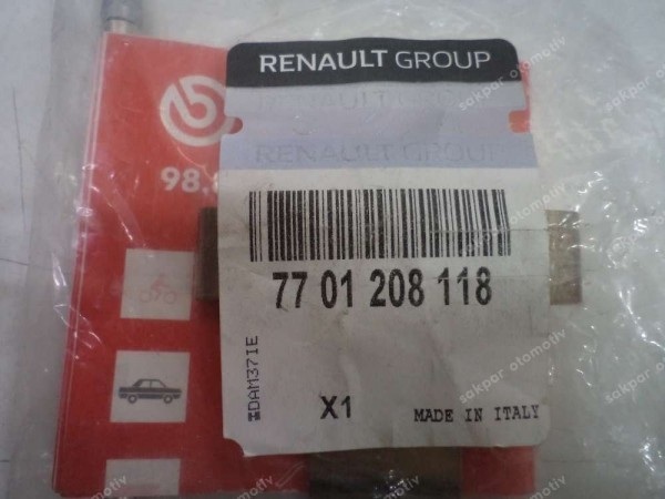 Renault Megane 2 Ön Fren Kaliperi Pim Takımı Orj 7701208118 YP (DB1312)