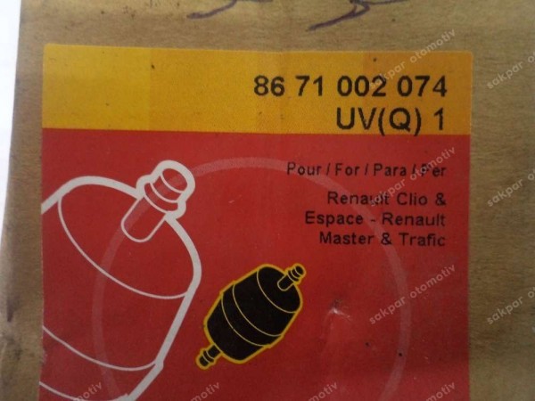 Renault R9 Benzin Filtresi 8671002074 YP (DC125)