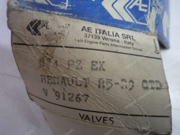 Renault R9 Egzost Subabı Orj V91267 7701462814 YP (DD130)