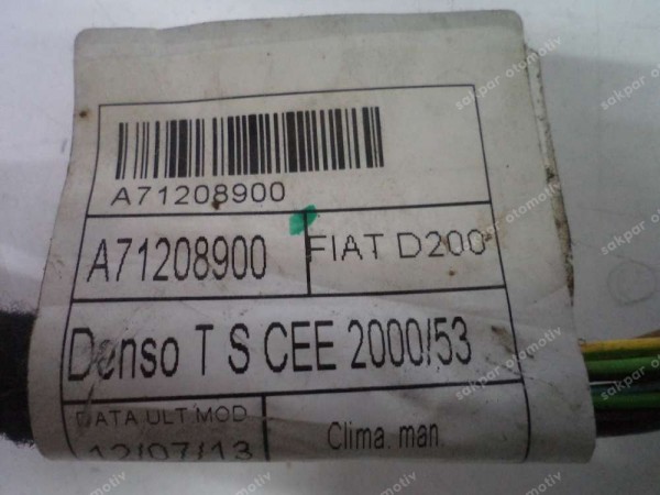 Fiat Linea Kalorifer Elektrik Kablosu Orj A71208900 CP (ZB114)