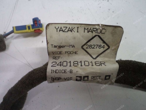 Dacia Sandero Elektrik Kablo Tesisatı Orj 240181016R CP (ZB114)