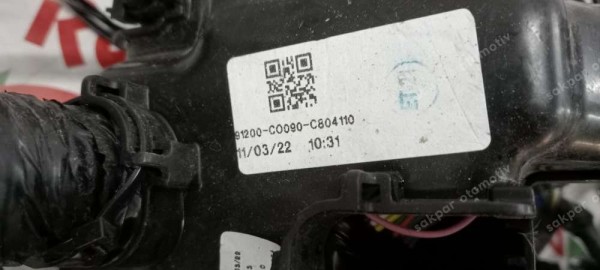 Hyundai İ20N Motor İçi Elektrik Tesisatı Sigorta kutusu 91200-CO090 91850-CO010 SP YP (TES5)