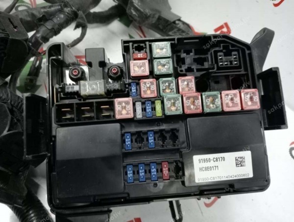 Hyundai İ20 Motor İçi Tesisatı Sigorta Kutusu PCB Bloğu 91200-C8010 91950-C8170 CP (TES6)