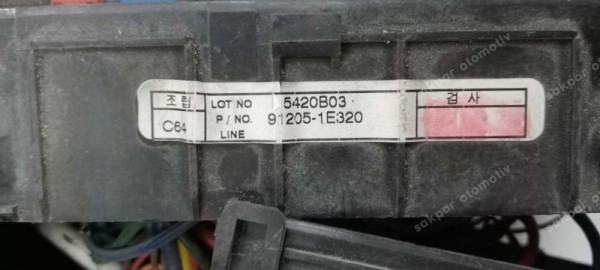 Hyundai Accent Ana Tesisat Sigorta Kutusu 91205-1E320 CP (TES6)