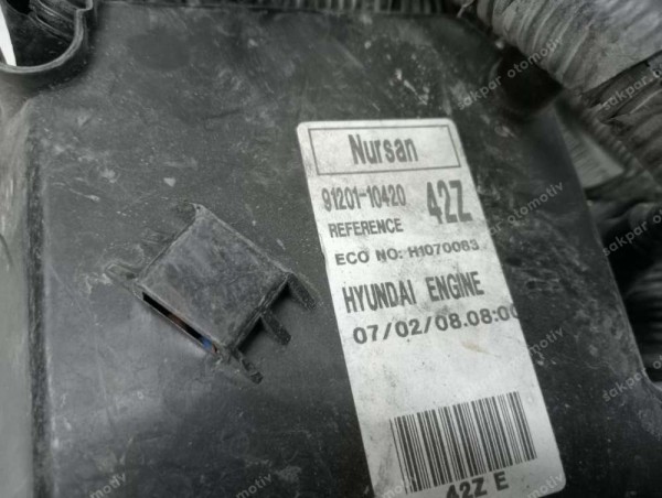 Hyundai Matrix 1.6 Motor Elektrik Tesisatı Sigorta Kutusu Komple 91407-17690 91201-10420 CP (TES6)